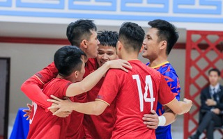 Vượt qua Indonesia, futsal Việt Nam trở lại đứng nhì Đông Nam Á