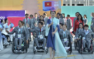 ASIAN Para Games 4: Quốc kỳ Việt Nam tung bay tại Hàng Châu