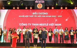 Nestlé Việt Nam được biểu dương vì thành tích đóng góp vào ngân sách