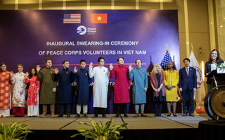 Nhóm tình nguyện viên thứ hai của Peace Corps sẽ làm việc tại TP HCM