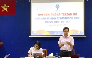 Hội Sinh viên Việt Nam TP HCM thông tin 1 sự kiện quan trọng