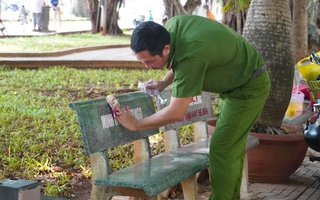 Chỉ sau 1 đêm, hàng trăm ghế đá ở Vũng Tàu “biến hình” trong ngỡ ngàng