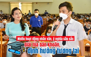 Giải tỏa băn khoăn, định hướng tương lai cho học sinh vùng Đông Nam Bộ