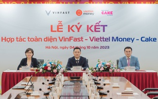 Cake by VPBank, Viettel Money hợp tác chiến lược với VinFast