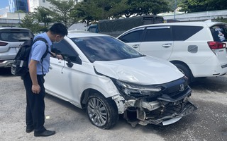 Tìm ra chủ ô tô rơi biển số trong tai nạn liên hoàn ở TP Vũng Tàu