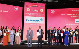 Eximbank vào Top 10 Thương hiệu mạnh Việt Nam - Tăng trưởng ấn tượng năm 2023
