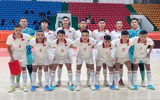 Thắng đậm Nepal, tuyển futsal Việt Nam sớm giành vé vào vòng chung kết châu Á 2024