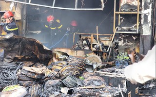 Công an thông tin về vụ cháy lớn tại TP Buôn Ma Thuột