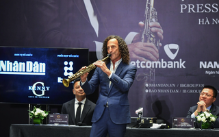 Kenny G bất ngờ trước sự yêu mến của khán giả Việt Nam