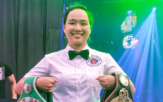 Nữ trọng tài boxing đầu tiên của Việt Nam "xuất ngoại"
