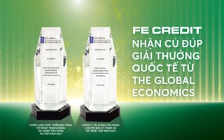 FE CREDIT nhận giải thưởng quốc tế về chuyển đổi số và chiến lược phát triển bền vững