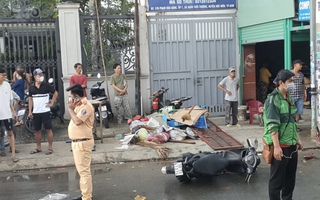 Tai nạn nghiêm trọng ở Hóc Môn, nam sinh nhìn thi thể bạn thân khóc nghẹn