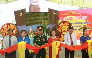 Khánh thành "Đài vinh danh chiến công - tưởng niệm anh hùng liệt sĩ" tại Tây Ninh