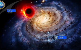 Không gian, thời gian méo mó vì lỗ đen quái vật gần Trái Đất nhất