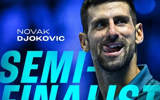 Djokovic vào bán kết nhờ Sinner, duy trì mục tiêu vượt kỷ lục của Federer