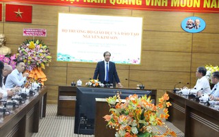 Bộ trưởng Nguyễn Kim Sơn: Chăm sóc nhà giáo là việc hệ trọng cần làm nhất