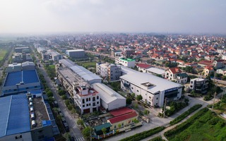 Cận cảnh loạt biệt thự "mọc" bên trong cụm công nghiệp làng nghề ở Hà Nội