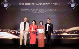 Sun World Ba Den Mountain thắng giải “Khu du lịch có thiết kế cảnh quan đẹp nhất Việt Nam 2023”