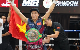 Trương Cao Minh Phát giành đai WBC Muay Thai thế giới