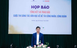 Ngày 26-11 trao giải cuộc thi "Sáng tác văn học về đề tài công nhân, công đoàn"