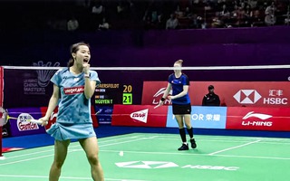 Nguyễn Thùy Linh hạ tay vợt hạng 3 châu Âu, vào tứ kết China Masters 2023