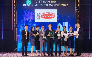 Acecook Việt Nam nằm trong Top 100 Nơi làm việc tốt nhất Việt Nam 2023