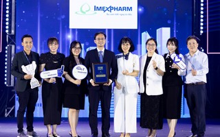 Imexpharm được vinh danh là top 5 công ty có môi trường làm việc tốt nhất Việt Nam