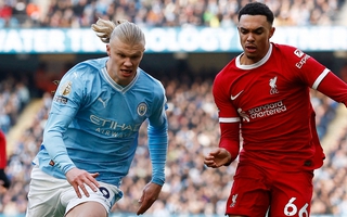 Haaland lập kỷ lục nhưng Man City không thắng nổi Liverpool