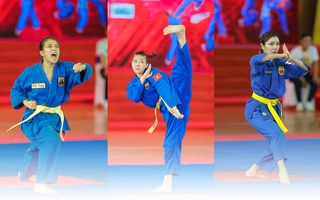 Những bóng hồng Vovinam cuốn hút ánh nhìn