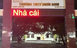 Sau sự cố “dòng chữ lạ” xuất hiện ở một trường học, Sở GD-ĐT Bình Định chỉ đạo khẩn