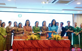 Hội Liên hiệp Phụ nữ tỉnh Bình Phước và 3 tỉnh Campuchia ký kết bản ghi nhớ quan trọng