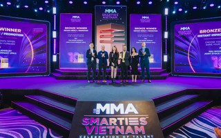 PNJ nhận giải thưởng Instant Impact/ Promotion tại MMA Smarties Việt Nam 2023