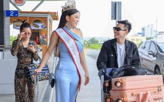 Kateryn Kim Diệp sang Campuchia thi "Miss Planet International 2024"
