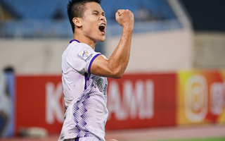 Tuấn Hải lập cú đúp, Hà Nội FC thắng ngược nhà vô địch Trung Quốc