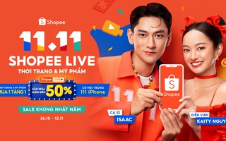 Shopee tung loạt ưu đãi hấp dẫn qua chuỗi livestream 11 ngày