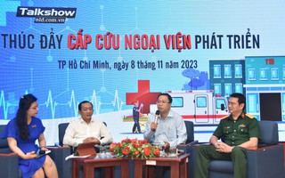 Cấp cứu ngoại viện góp phần giảm 45% tỉ lệ tử vong