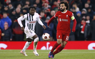 Salah ghi bàn thắng thứ 199, Liverpool vượt vòng bảng Europa League