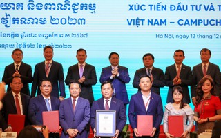 Hai nền kinh tế Việt Nam - Campuchia tăng cường kết nối