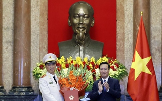 Thăng quân hàm Thượng tướng cho Thứ trưởng Bộ Công an Nguyễn Duy Ngọc