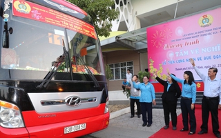 Hàng ngàn đoàn viên, người lao động được tặng vé máy bay, tàu hoả miễn phí về quê đón Tết