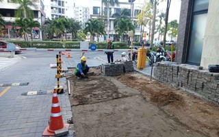 Chủ đầu tư Mizuki Park khắc phục tình trạng sụt lún cục bộ tại block MP1-2