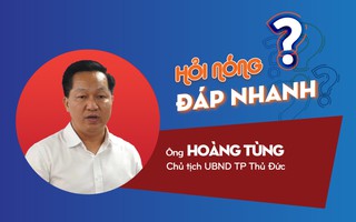 Chủ tịch UBND TP Thủ Đức nói về bến tàu thủy Thủ Thiêm