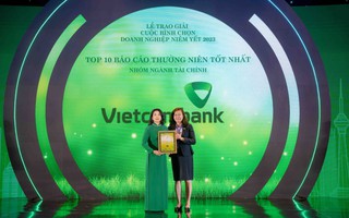 Vietcombank được bình chọn top 10 doanh nghiệp niêm yết có Báo cáo thường niên tốt nhất