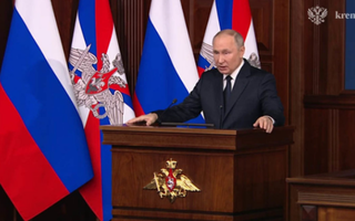 Tổng thống Putin nói gì về Ukraine trong cuộc họp của Bộ Quốc phòng Nga?