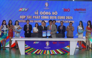 Khán giả Việt Nam có thể xem EURO 2024 qua nhiều nền tảng khác nhau