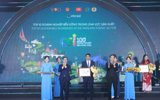 Coca-Cola được vinh danh trong doanh nghiệp phát triển bền vững tại Việt Nam lần thứ 8 liên tiếp