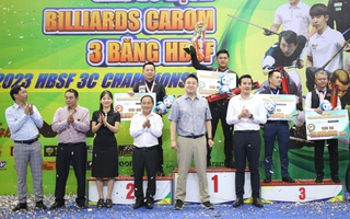 Nguyễn Trần Thanh Tự vô địch "siêu giải" billiards carom 3 băng