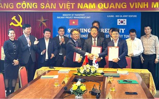 Liên danh Đèo Cả - Ilsung ký hợp đồng xây dựng 2 hầm đường sắt Khe Nét