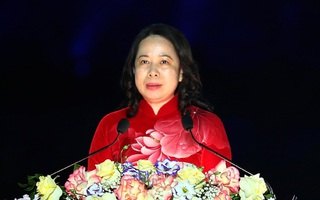 Phó Chủ tịch nước Võ Thị Ánh Xuân dự lễ khai mạc Festival Ninh Bình - Tràng An