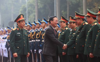 Chủ tịch nước Võ Văn Thưởng dự, chỉ đạo Hội nghị Quân chính toàn quân